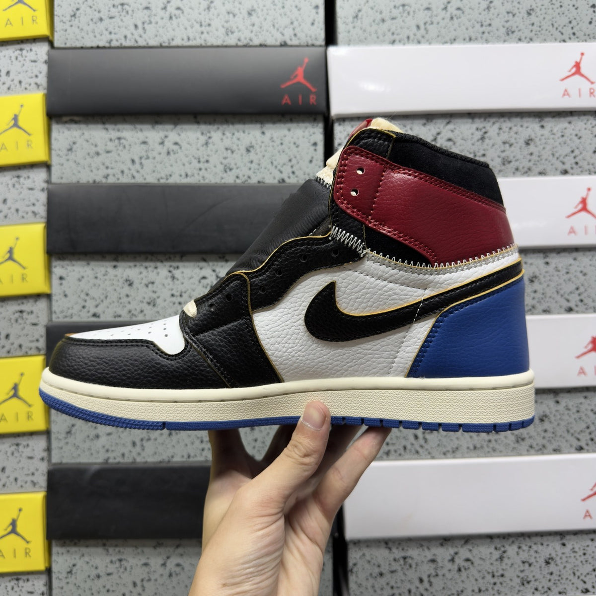 Air Jordan 1 Fragment High Chicago Royal