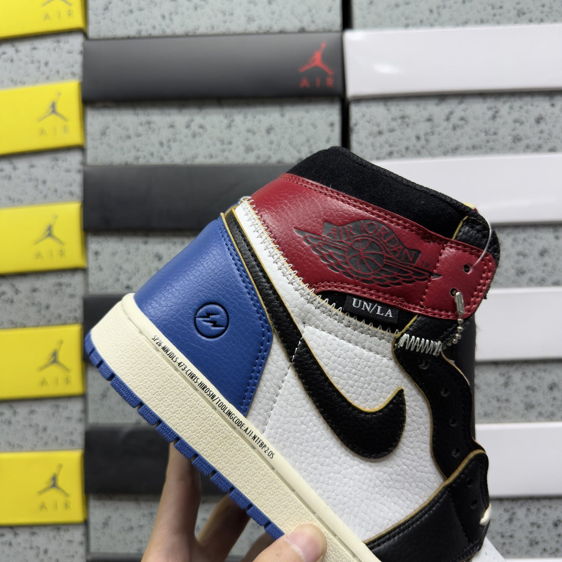 Air Jordan 1 Fragment High Chicago Royal