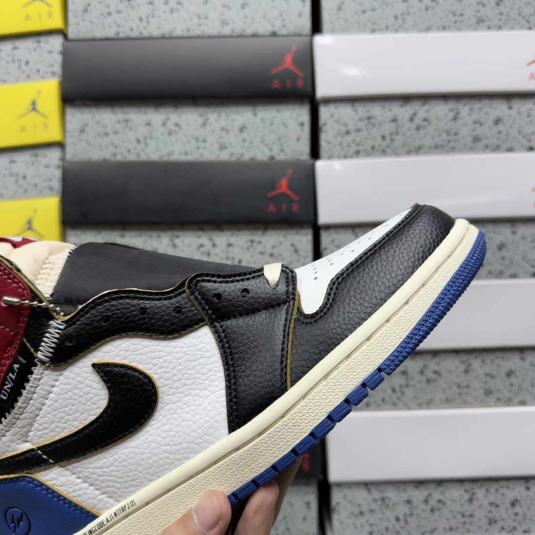 Air Jordan 1 Fragment High Chicago Royal
