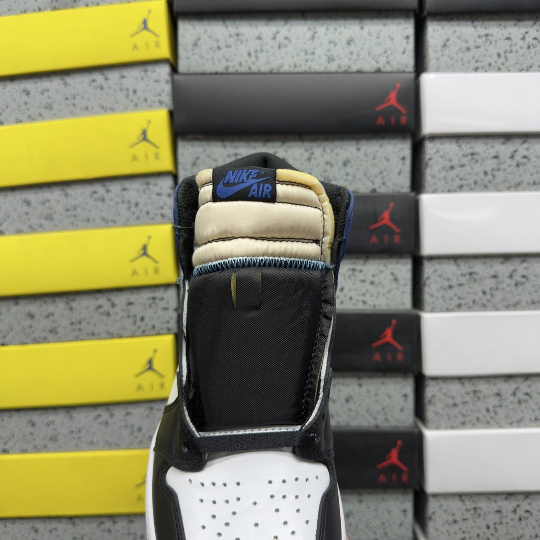 Air Jordan 1 Fragment High Royal Black