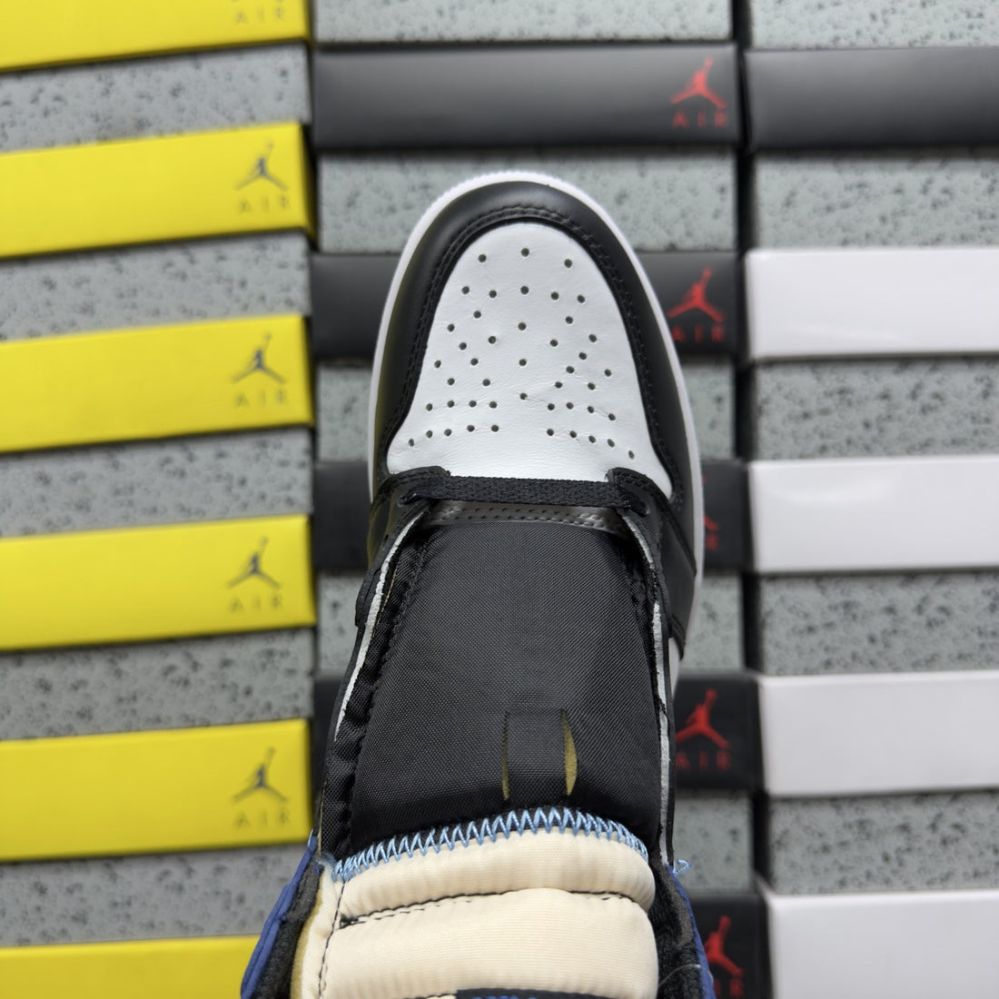 Air Jordan 1 Fragment High Royal Black