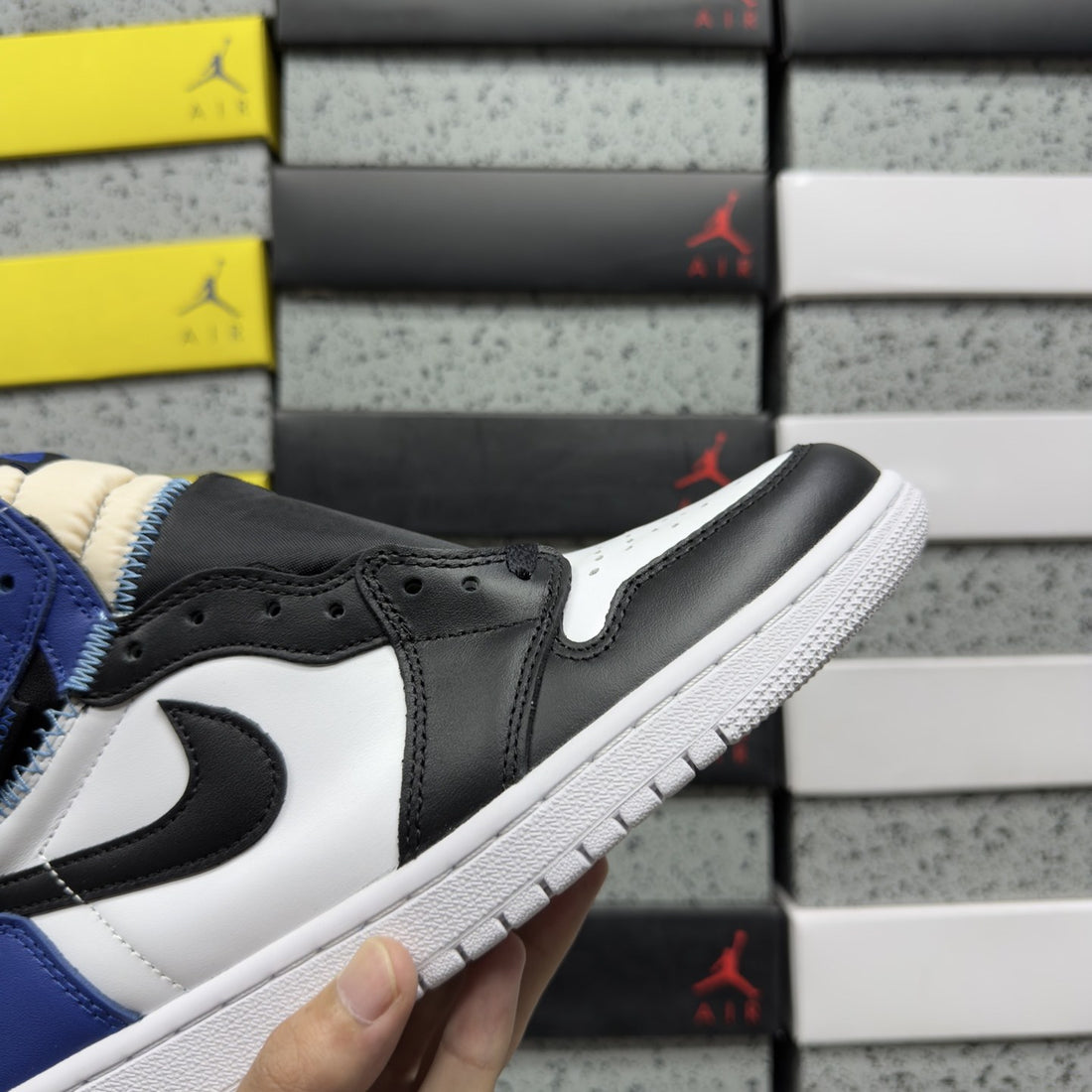 Air Jordan 1 Fragment High Royal Black