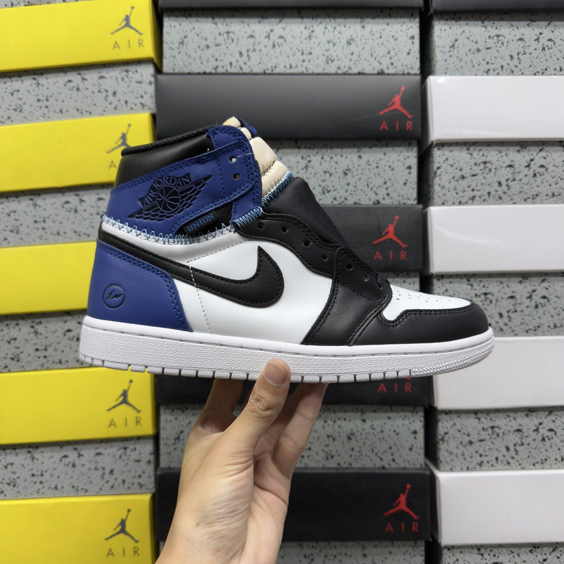 Air Jordan 1 Fragment High Royal Black