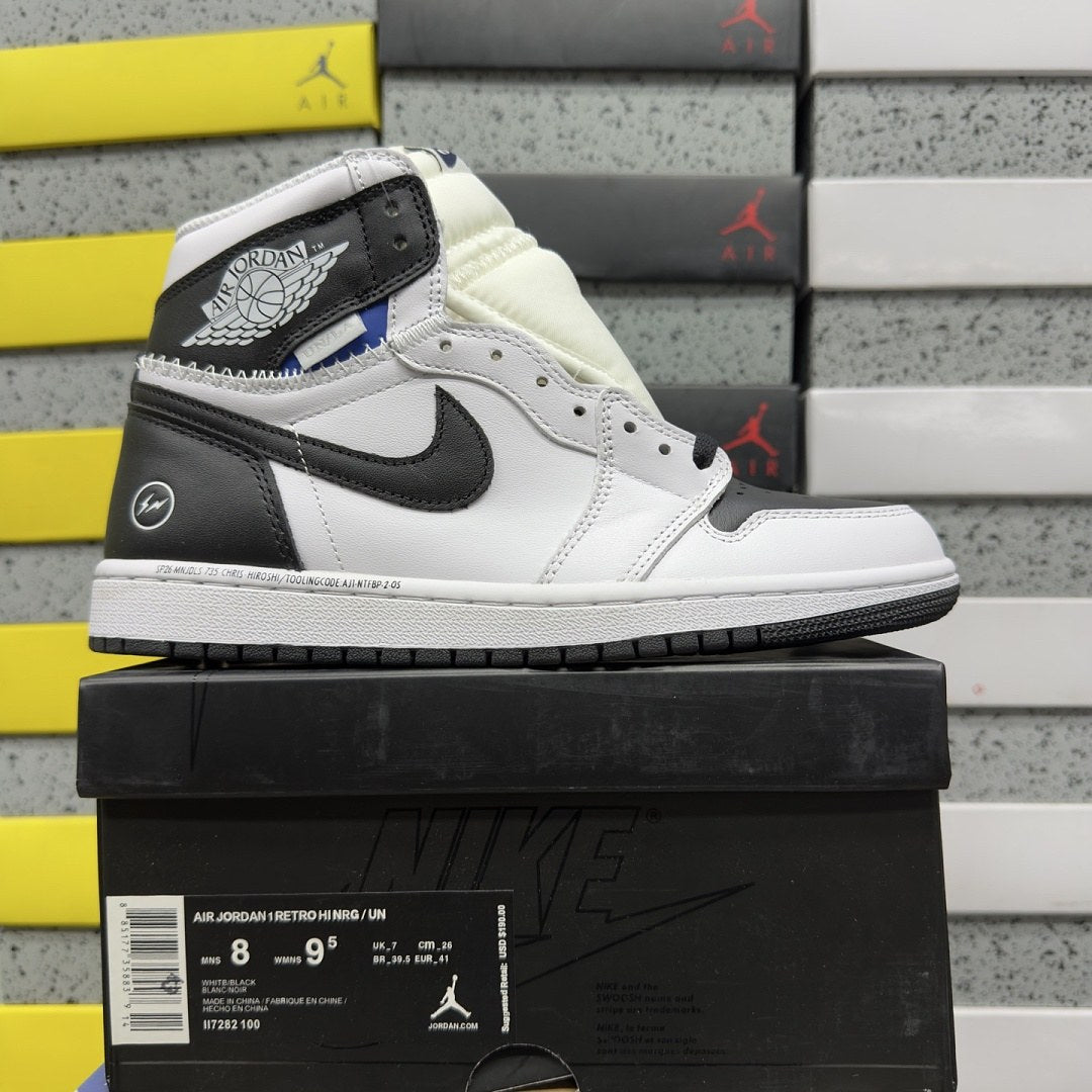Air Jordan 1 Fragment High White Black