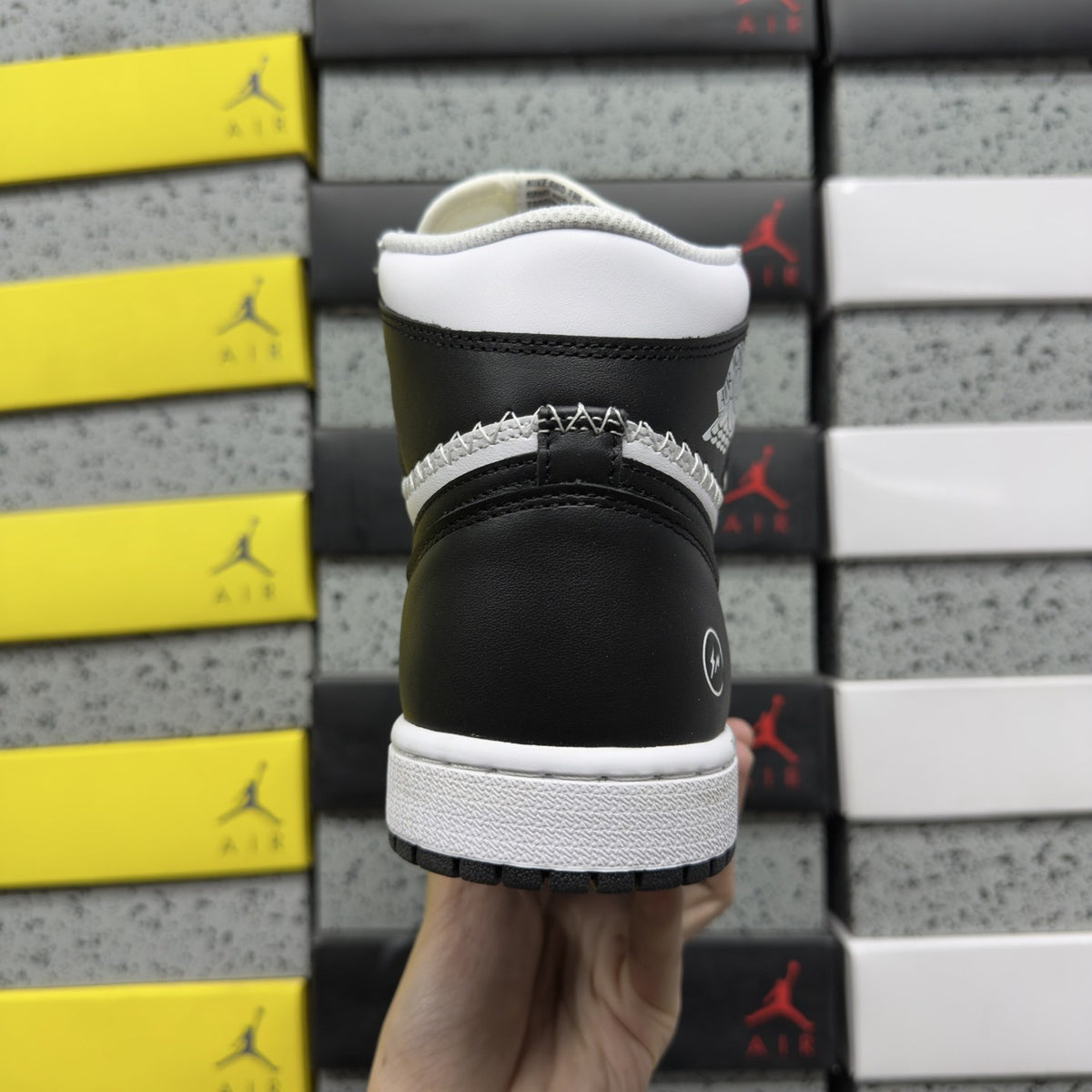 Air Jordan 1 Fragment High White Black