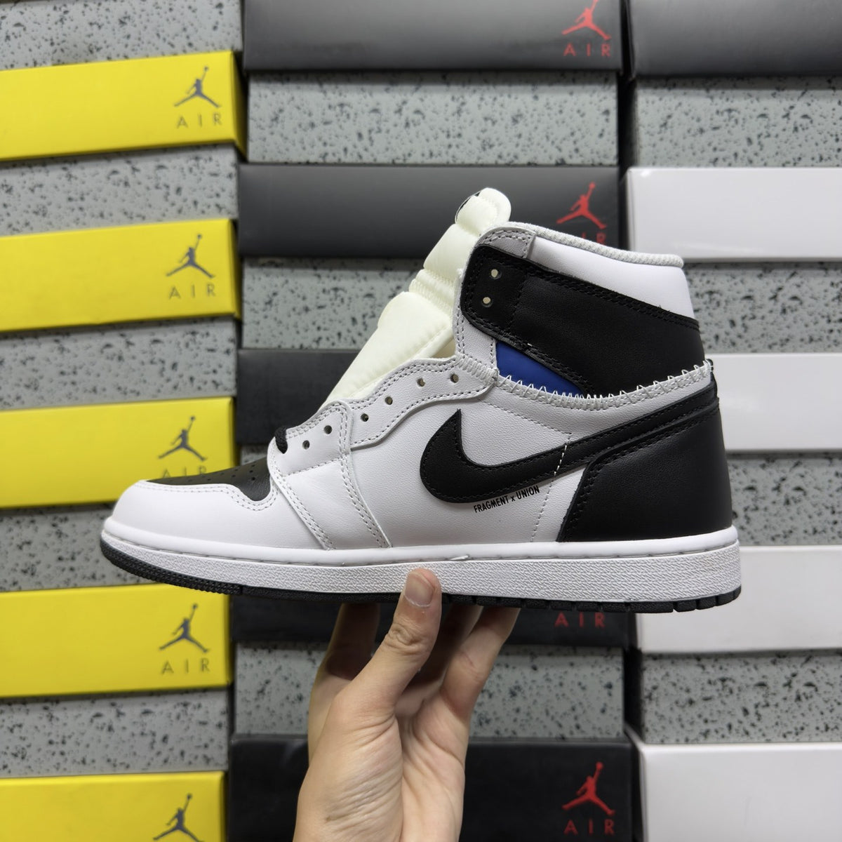 Air Jordan 1 Fragment High White Black