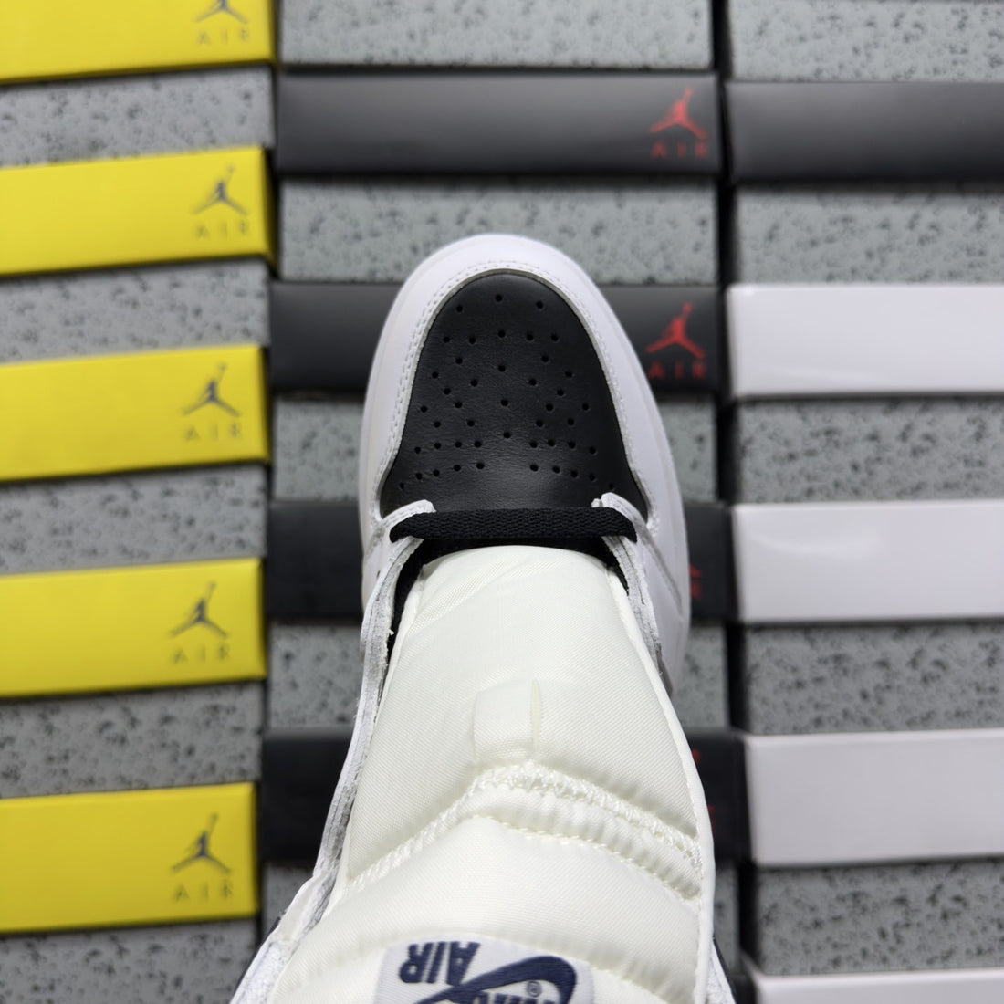 Air Jordan 1 Fragment High White Black