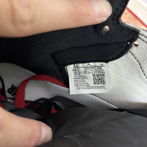 Air Jordan 1 High OG Black Toe Red