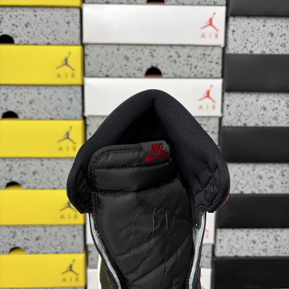 Air Jordan 1 High OG Black Toe Red