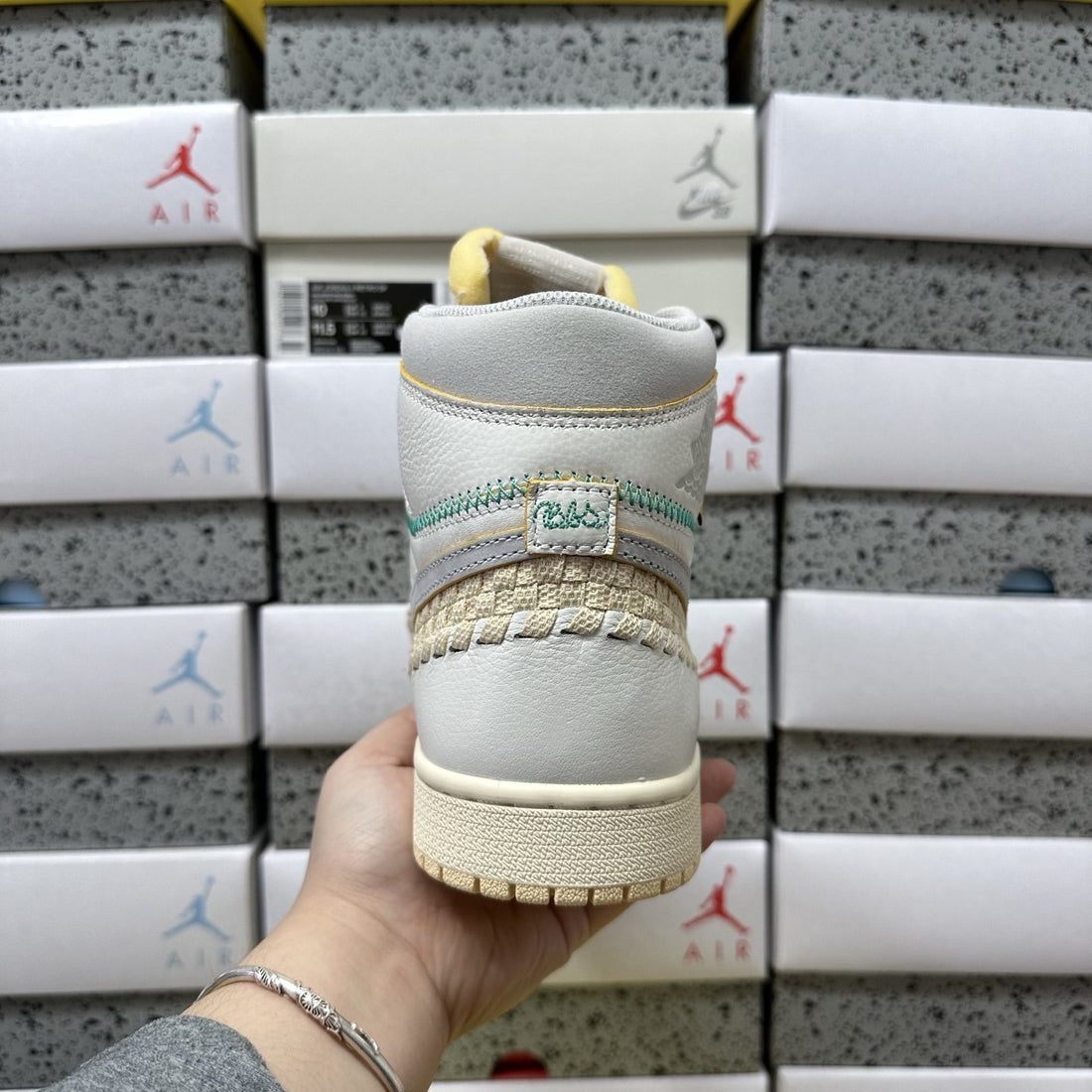 Air Jordan 1 High Woven Sail