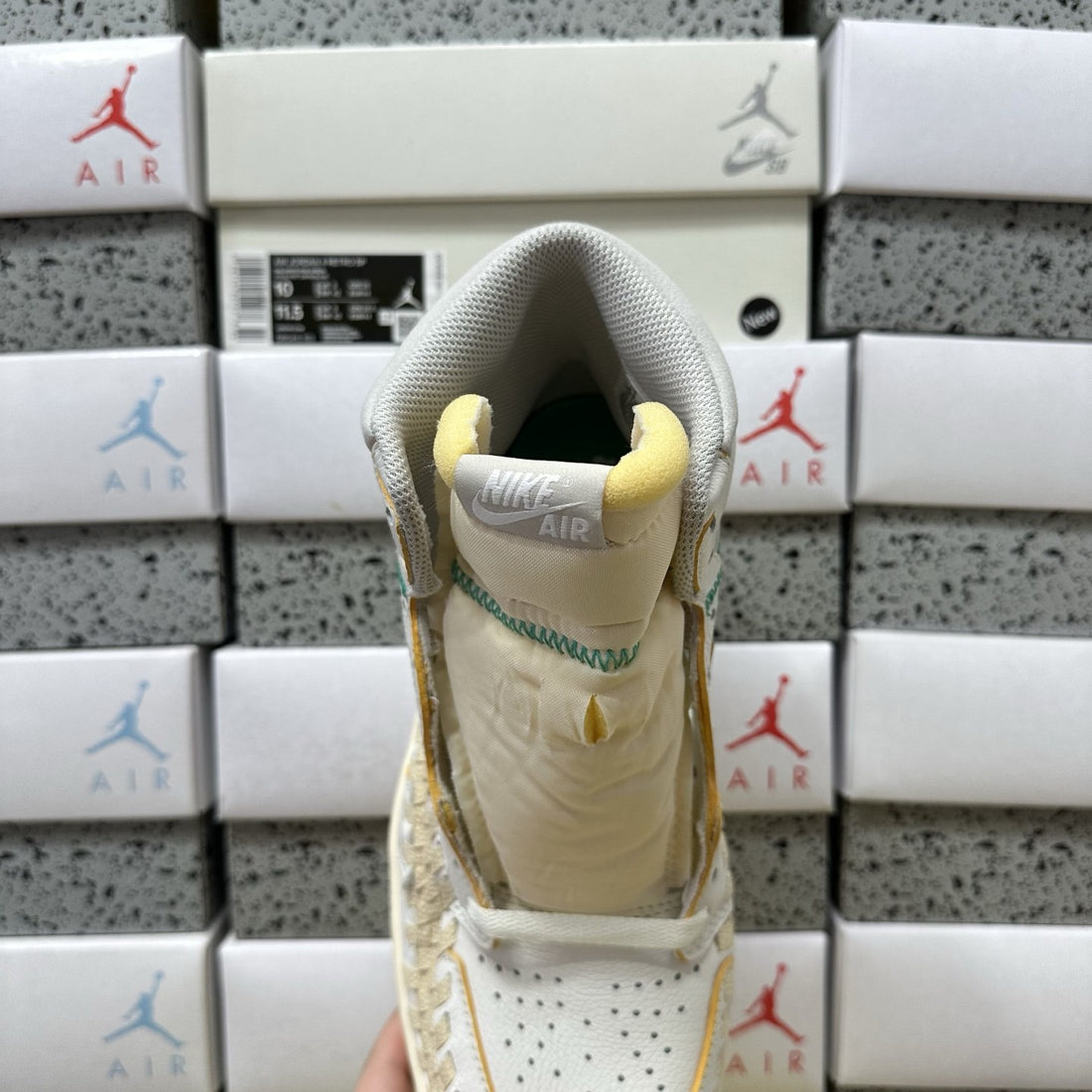Air Jordan 1 High Woven Sail