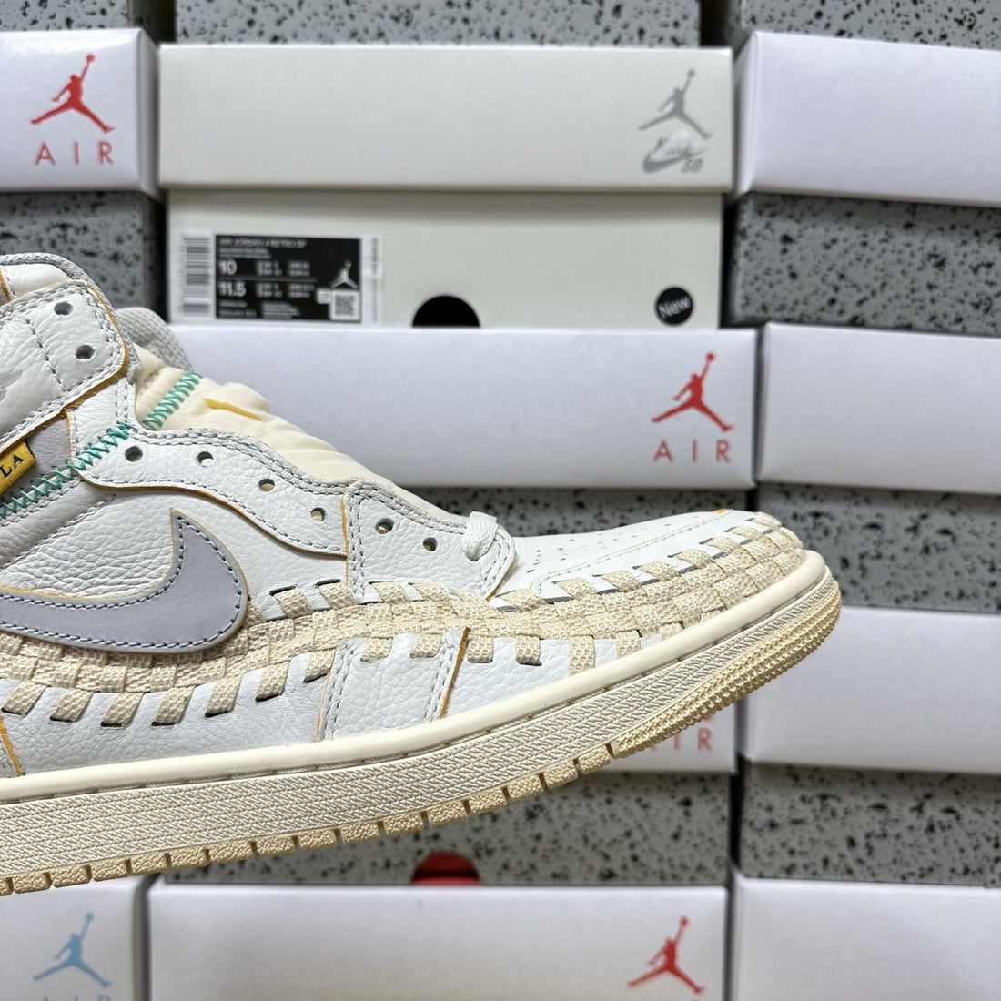 Air Jordan 1 High Woven Sail
