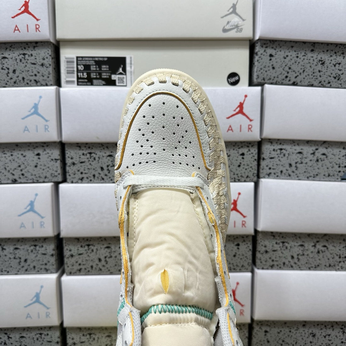 Air Jordan 1 High Woven Sail
