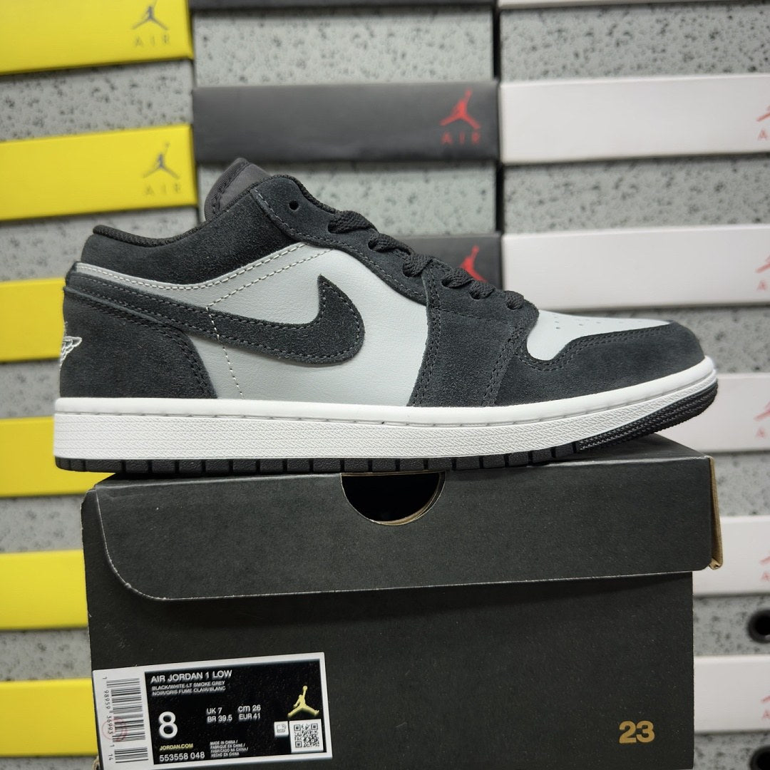 Air Jordan 1 Low Anthracite Black