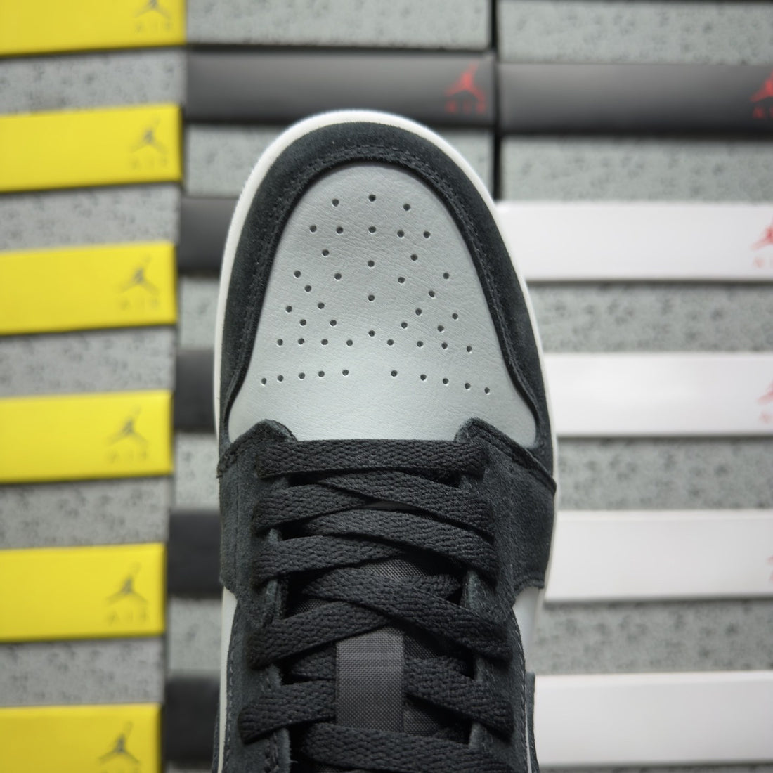 Air Jordan 1 Low Anthracite Black