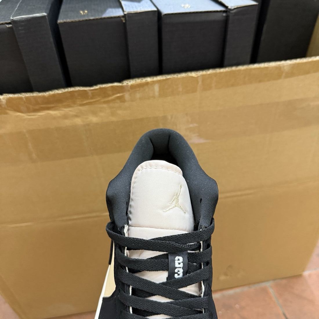Air Jordan 1 Low Black Cream