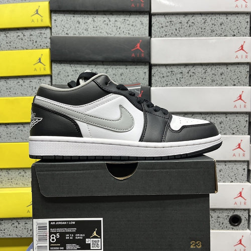 Air Jordan 1 Low Black Grey Toe