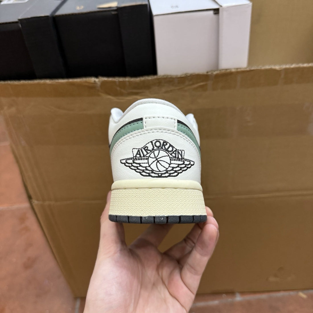 Air Jordan 1 Low Black Jade