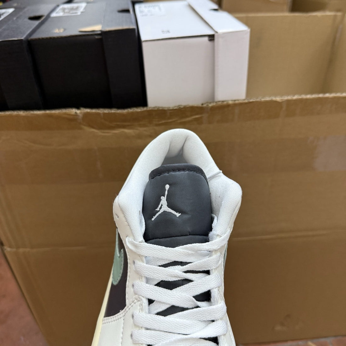 Air Jordan 1 Low Black Jade