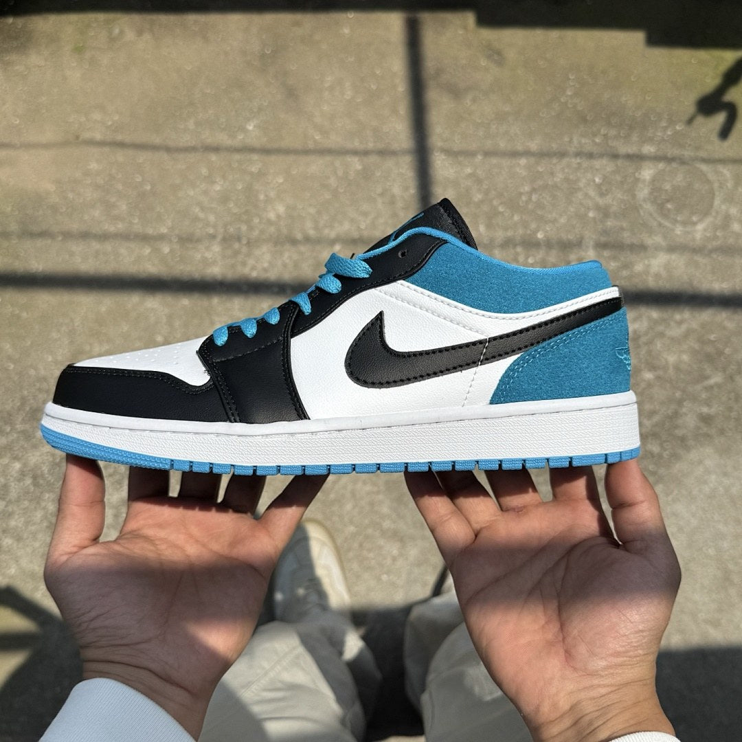 Air Jordan 1 Low Black Laser Blue
