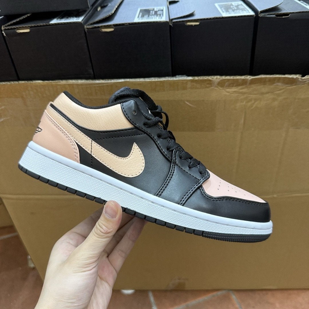 Air Jordan 1 Low Black Peach Ice