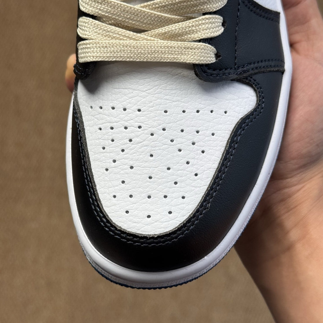 Air Jordan 1 Low Black Royal Swoosh