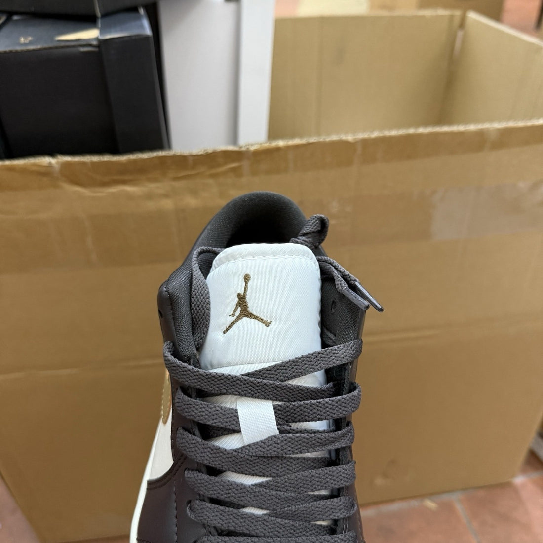 Air Jordan 1 Low Black Taupe