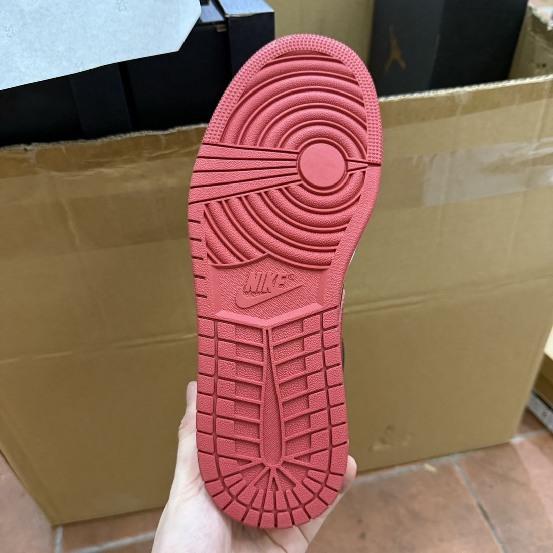 Air Jordan 1 Low Black Toe Gym Red