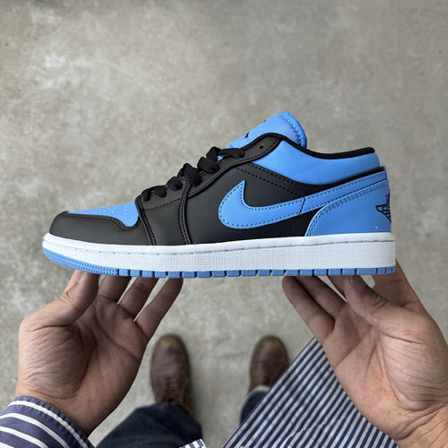 Air Jordan 1 Low Black Toe UNC