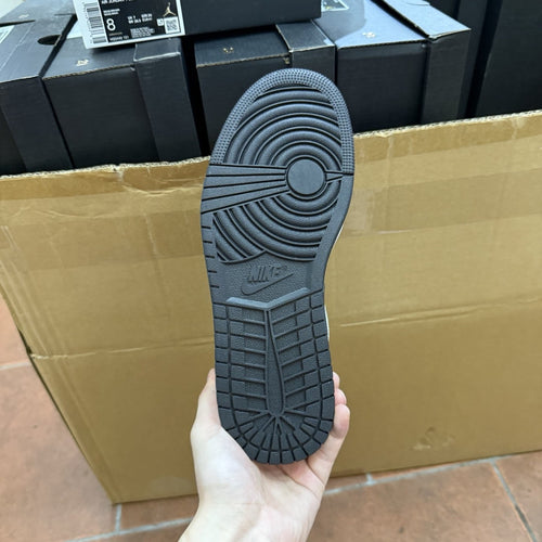 Air Jordan 1 Low Black White Sail