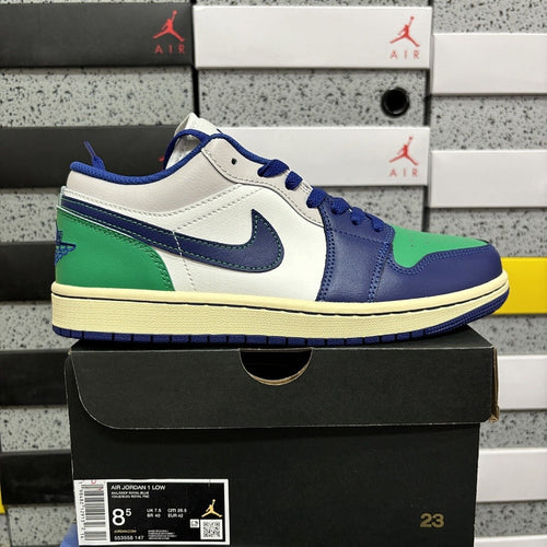 Air Jordan 1 Low Blue Green