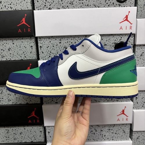 Air Jordan 1 Low Blue Green