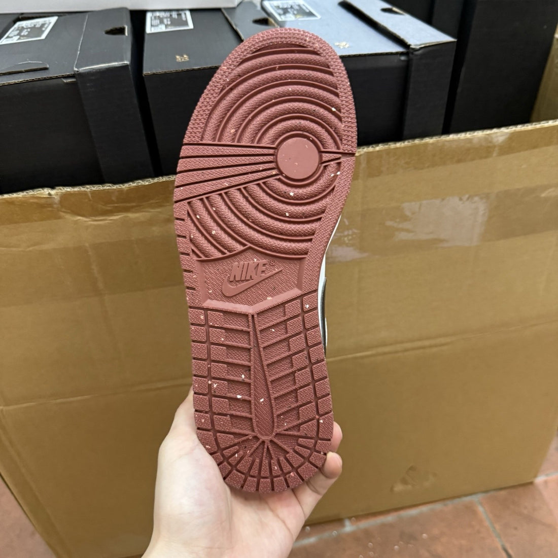 Air Jordan 1 Low Burgundy Black