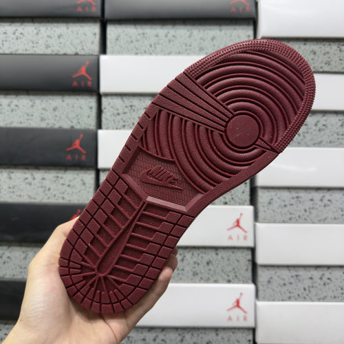 Air Jordan 1 Low Burgundy Brown