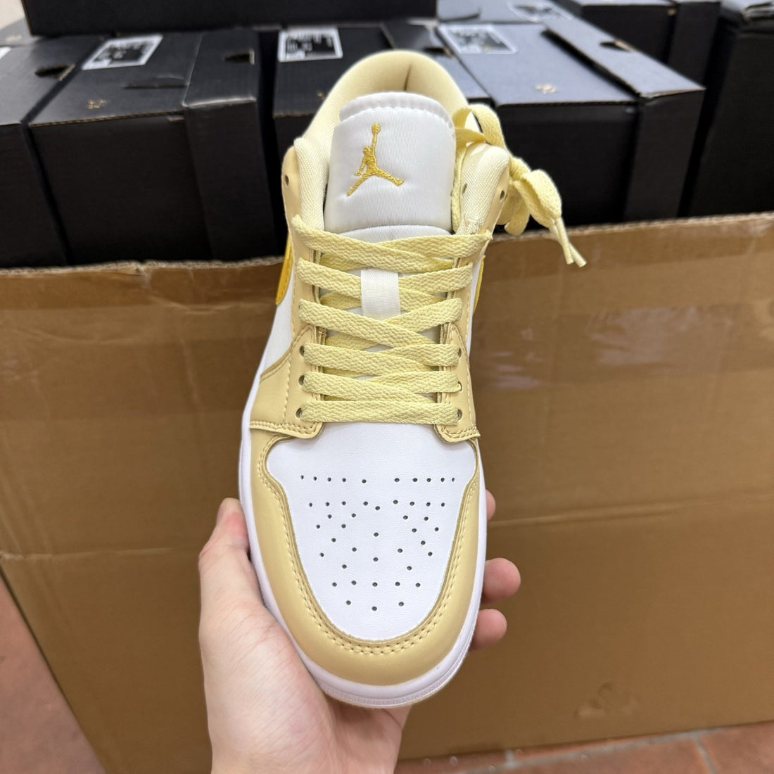 Air Jordan 1 Low Citron Yellow