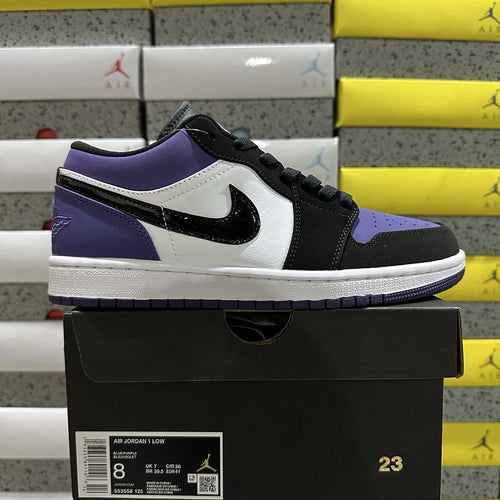 Air Jordan 1 Low Court Purple