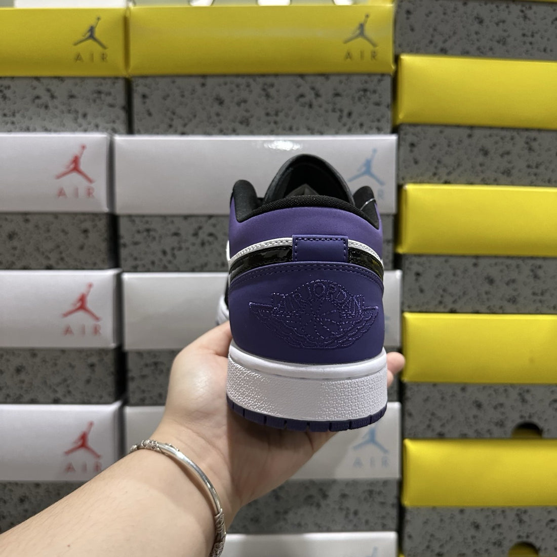 Air Jordan 1 Low Court Purple