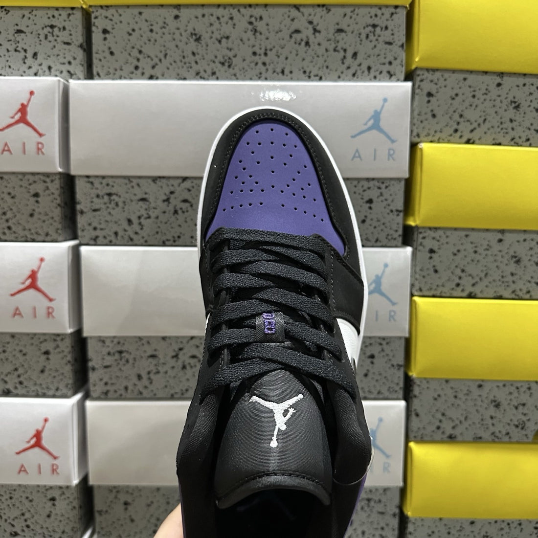 Air Jordan 1 Low Court Purple