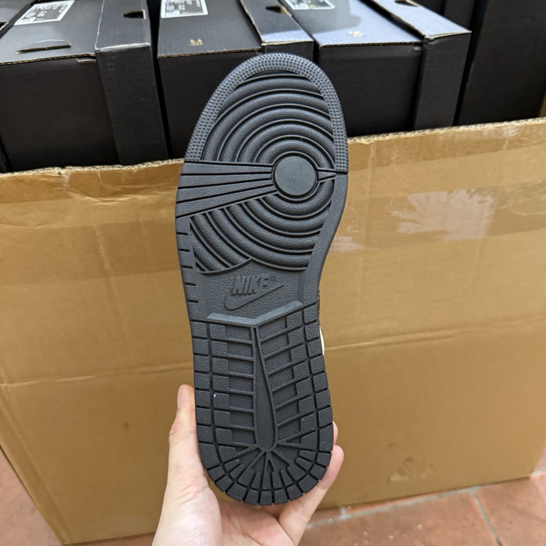 Air Jordan 1 Low Cream Navy Snake