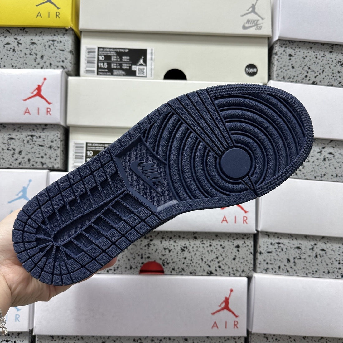 Air Jordan 1 Low Denim Navy