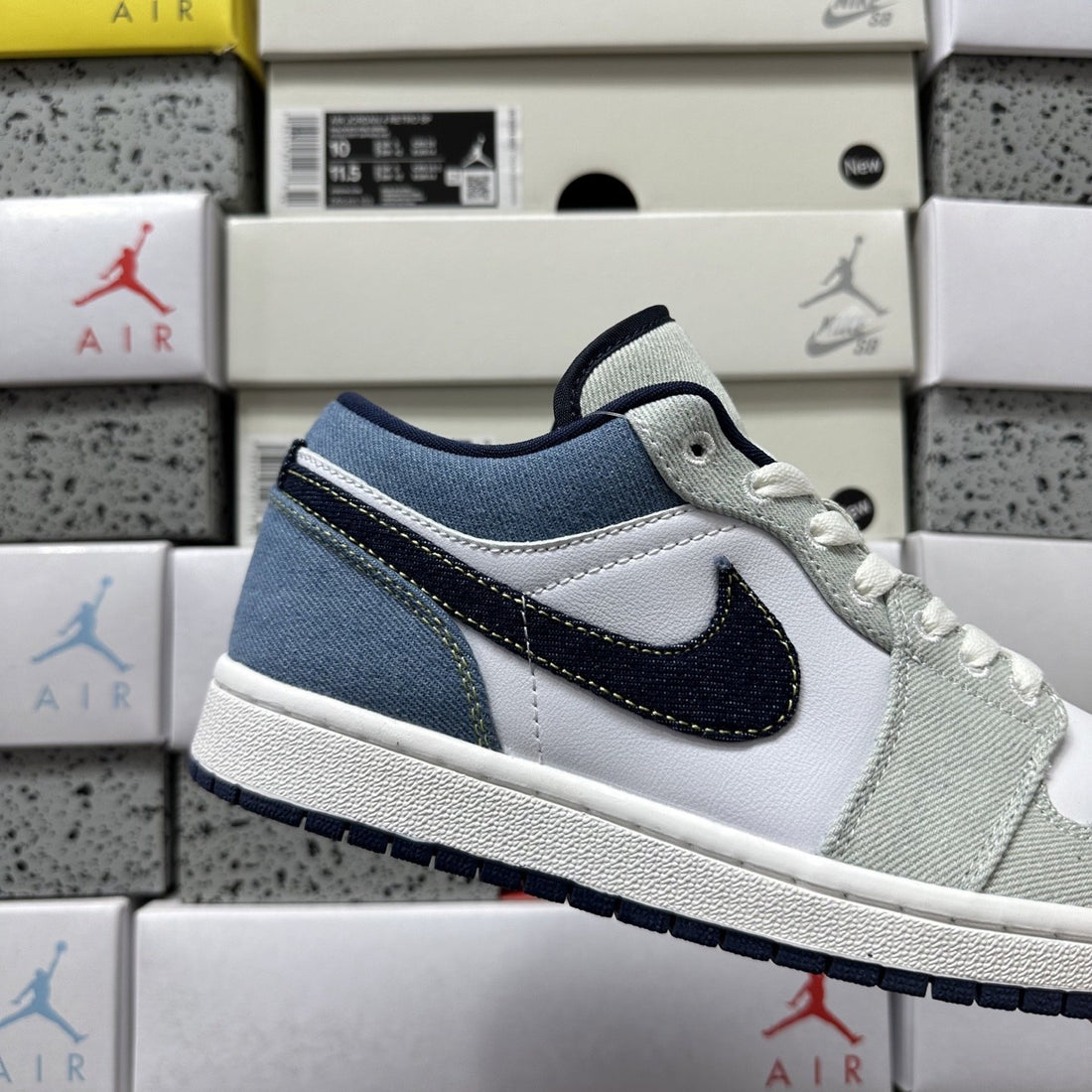 Air Jordan 1 Low Denim Navy