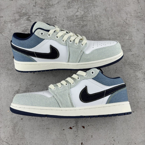 Air Jordan 1 Low Denim Sail