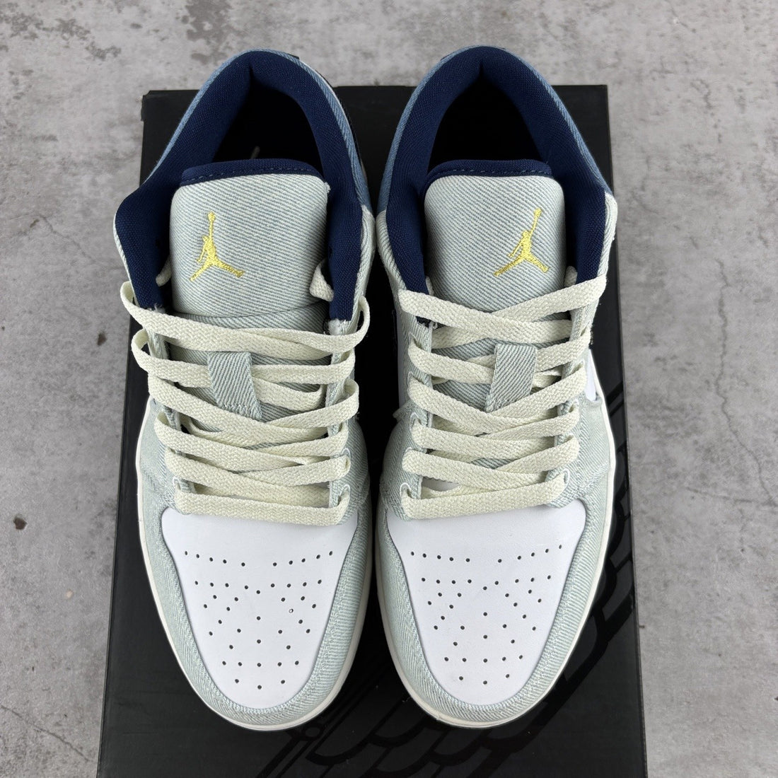 Air Jordan 1 Low Denim Sail
