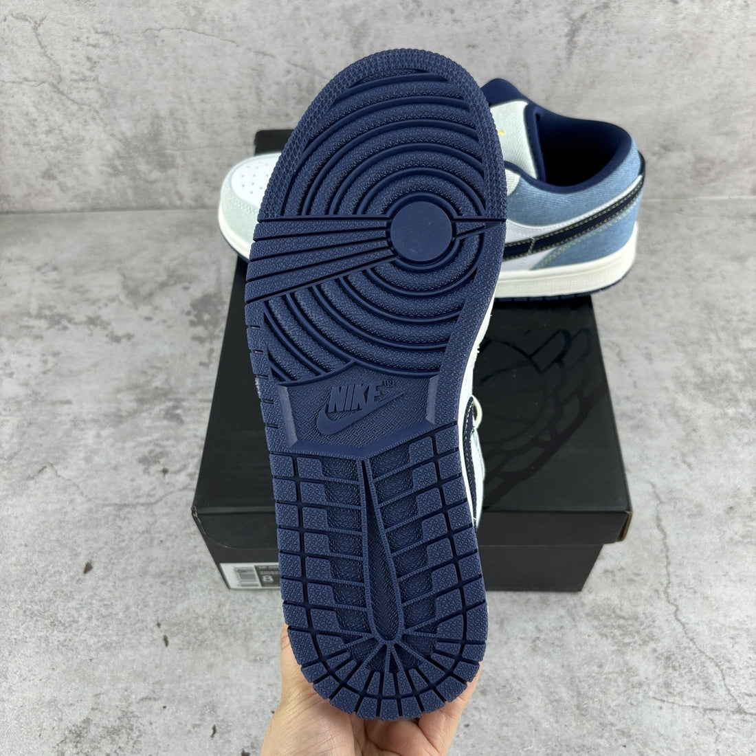 Air Jordan 1 Low Denim Sail