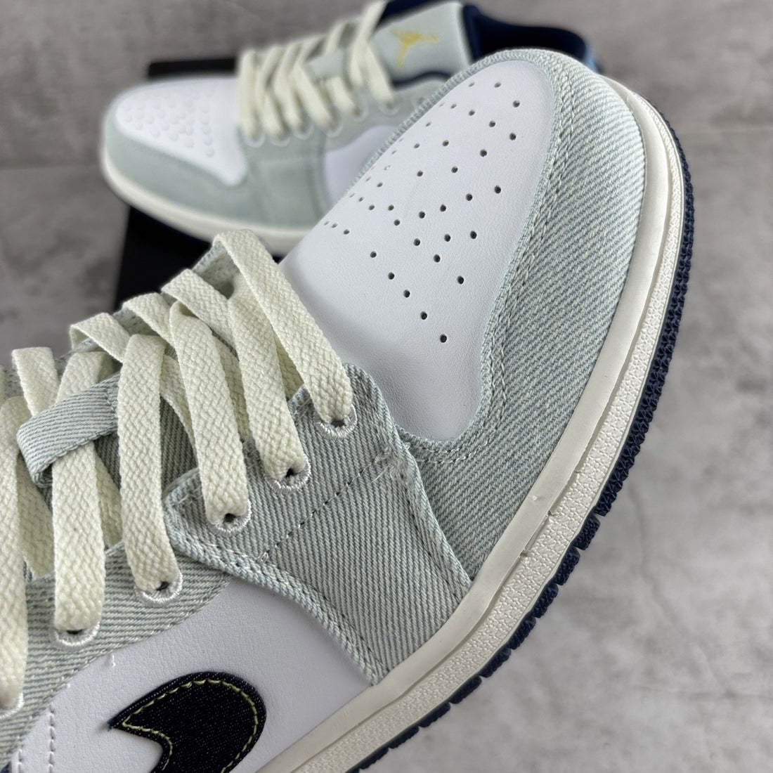 Air Jordan 1 Low Denim Sail