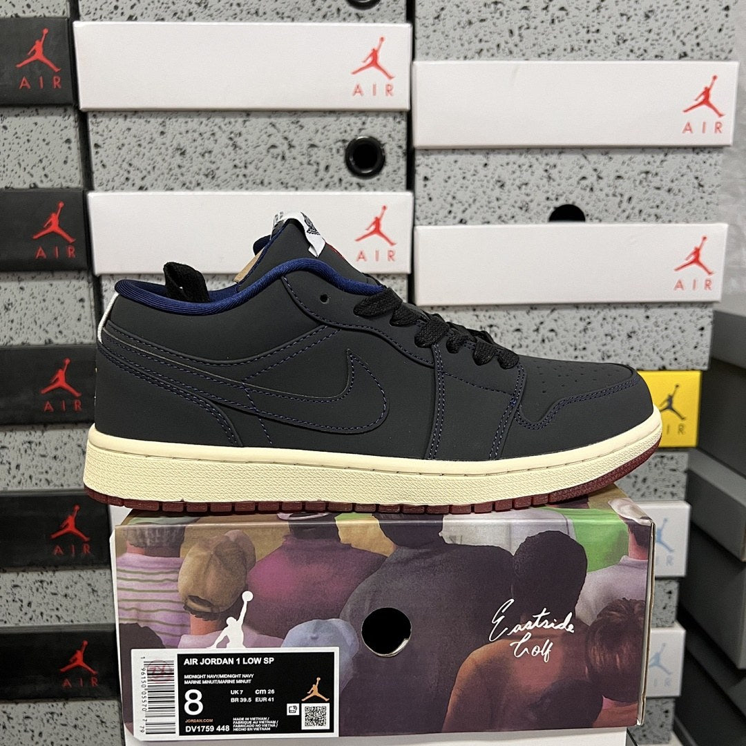 Air Jordan 1 Low Eastside Golf Black