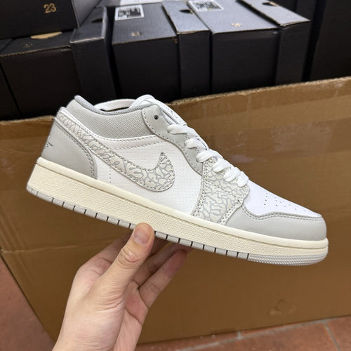 Air Jordan 1 Low Elephant Grey