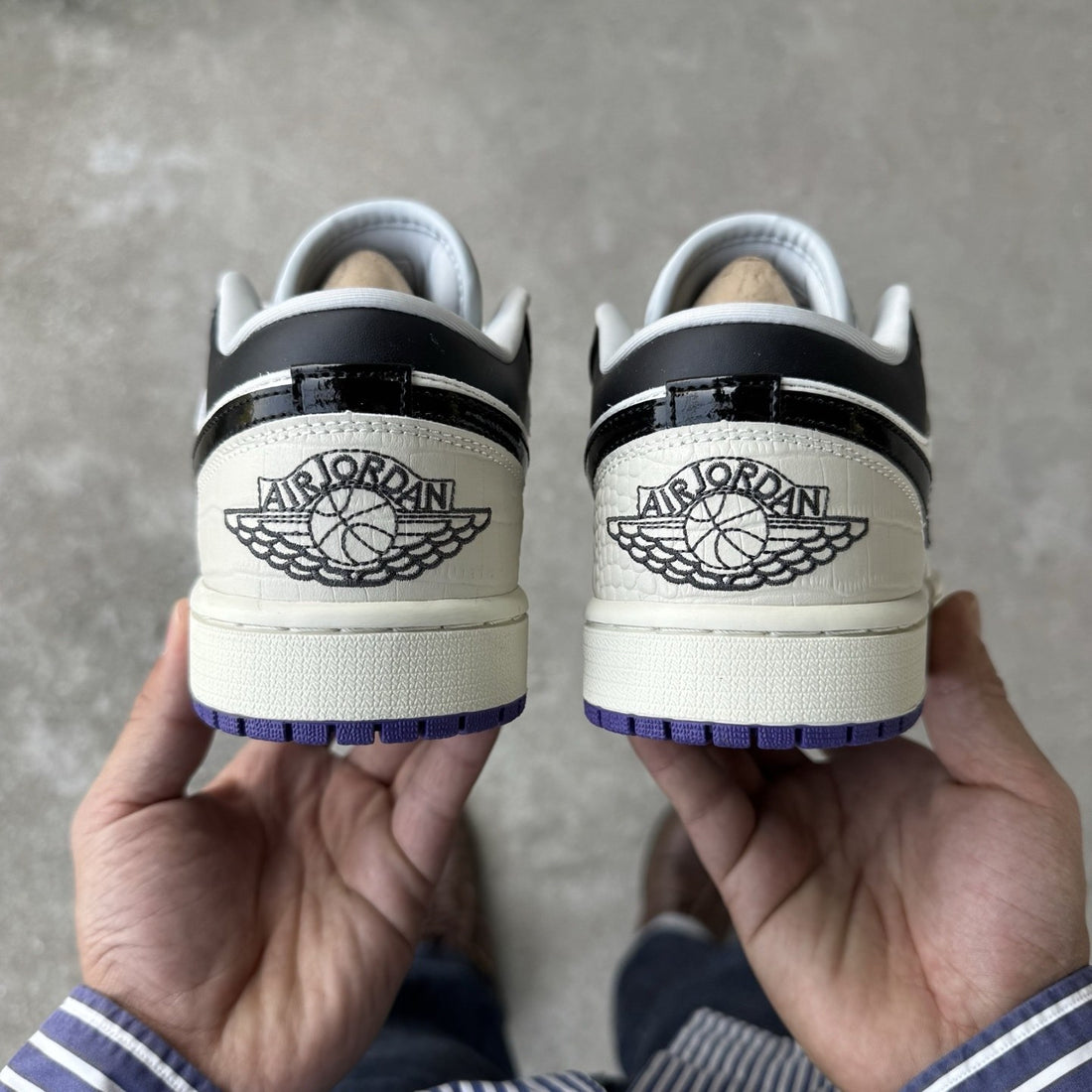 Air Jordan 1 Low Elephant Toe