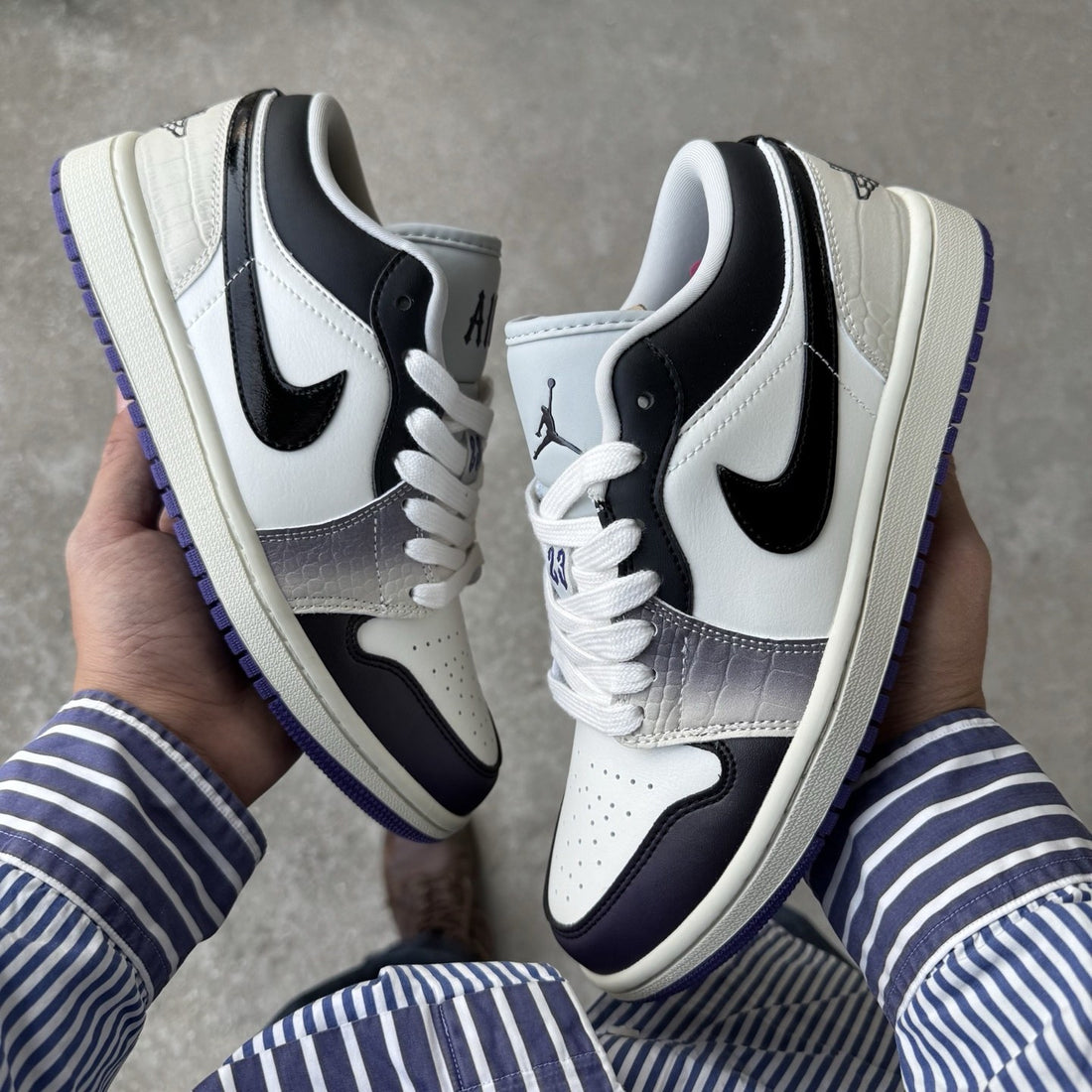 Air Jordan 1 Low Elephant Toe
