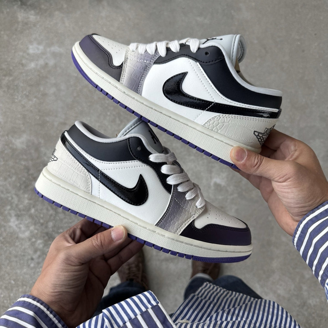 Air Jordan 1 Low Elephant Toe